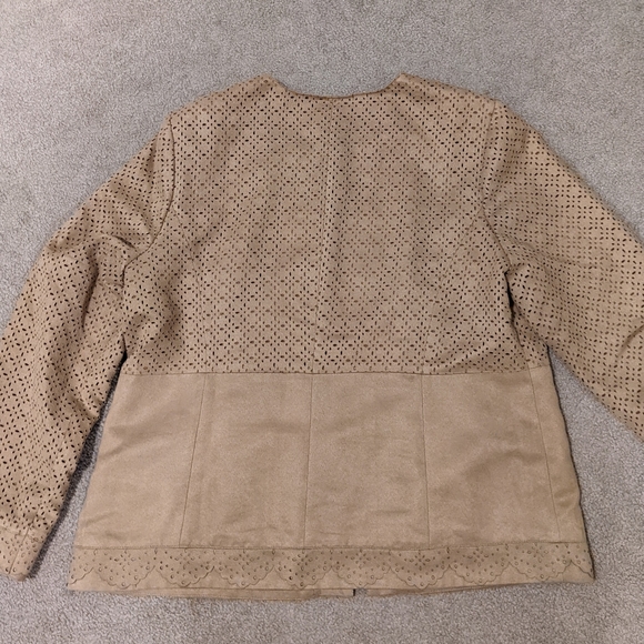 Faux Suede Jacket - Picture 2 of 4